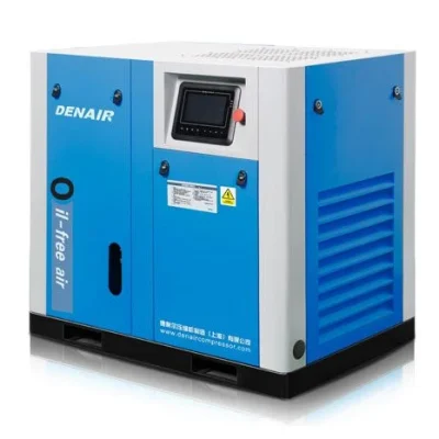 Máy nén khí trục vít không dầu bôi trơn bằng nước Denair