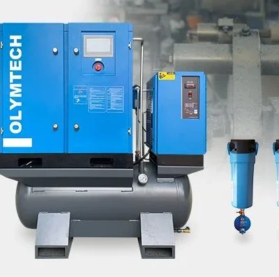 Máy nén khí 4 trong 1 làm mát dầu Olymtech CYCTG