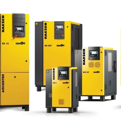 Máy nén khí trục vít có dầu Kaeser SM/SK Series (2,2–22 kW)