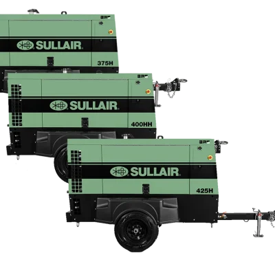 Máy nén khí diesel di động 300 & 375 Series Sullair