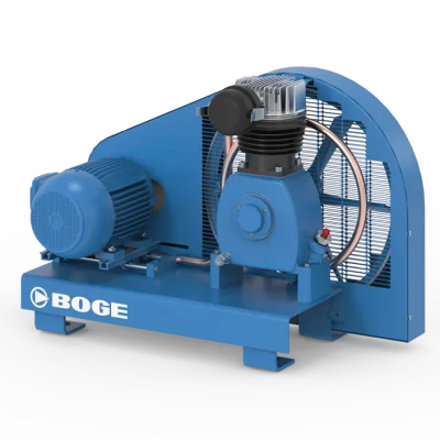 Máy nén khí piston cao áp có dầu Boge SR Series (2,2–15 kW, tới 35 bar)